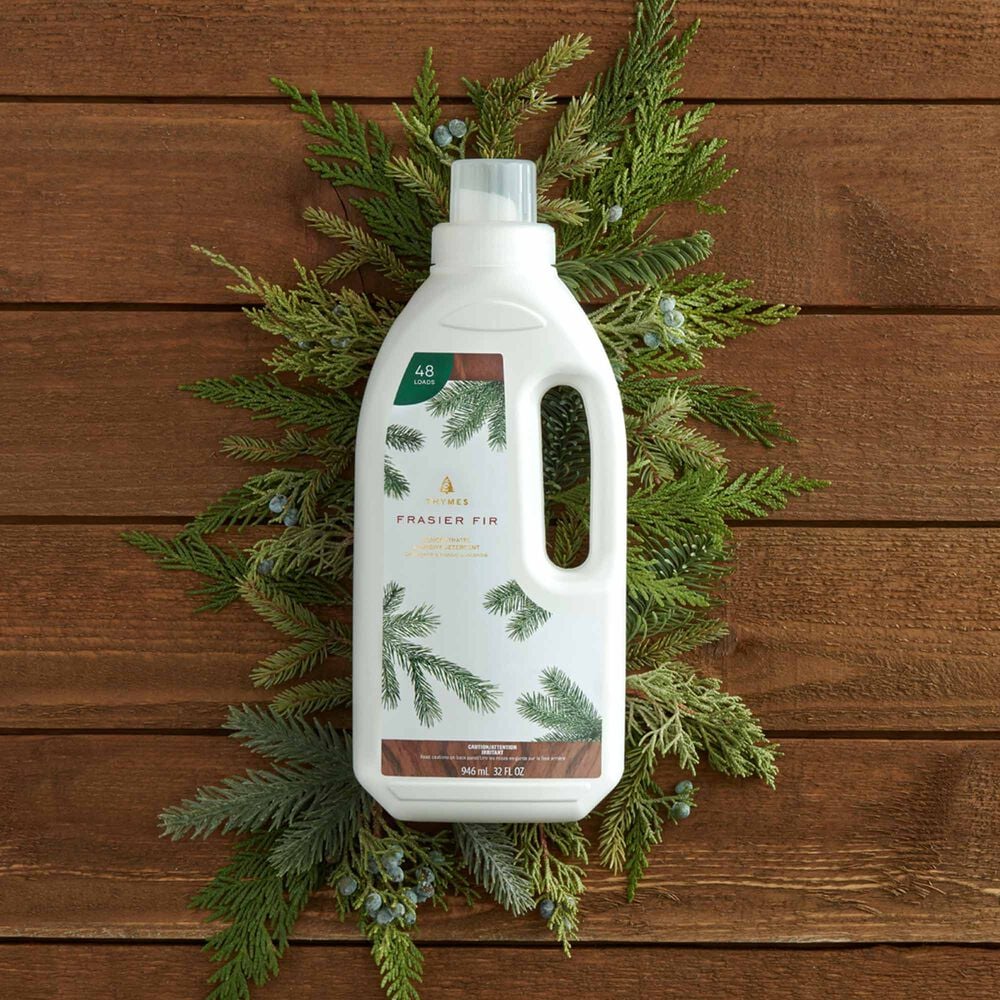 Thymes Frasier Fir Concentrated Laundry Detergent on Pine Stems image number 1